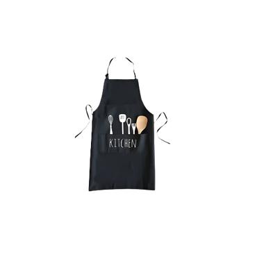 PVC Kitchen Apron with Printed Design – Waterproof Cooking Apron 55 x 72 cm – IndianGroceryUK